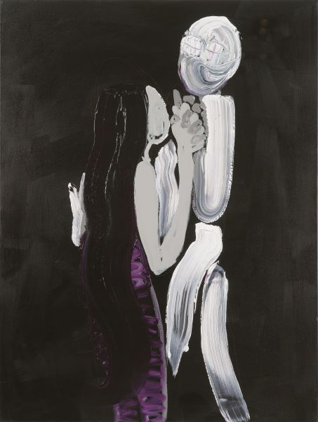 Dancing, 2013, Acrylic on Canvas, 145x112cm